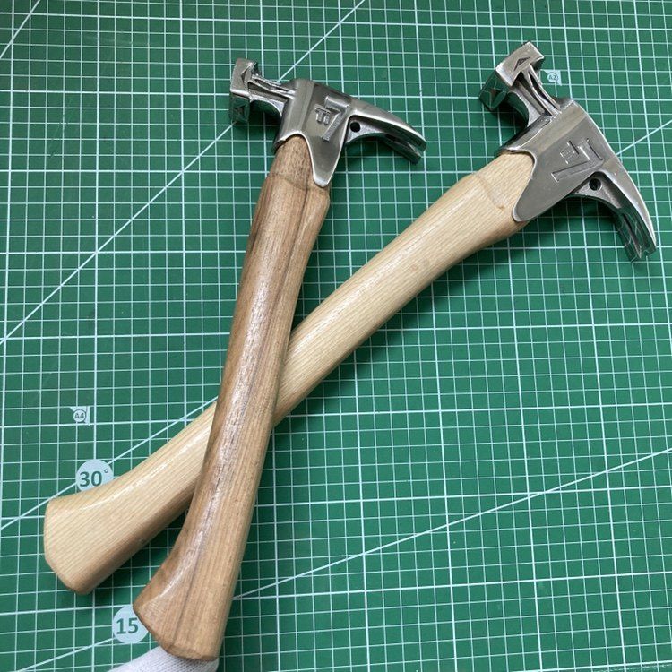 티타늄 망치 전문가용 목공 손잡이 작업용 햄머 피니쉬 곡선 다기능 자석 한손 - 상품 이미지