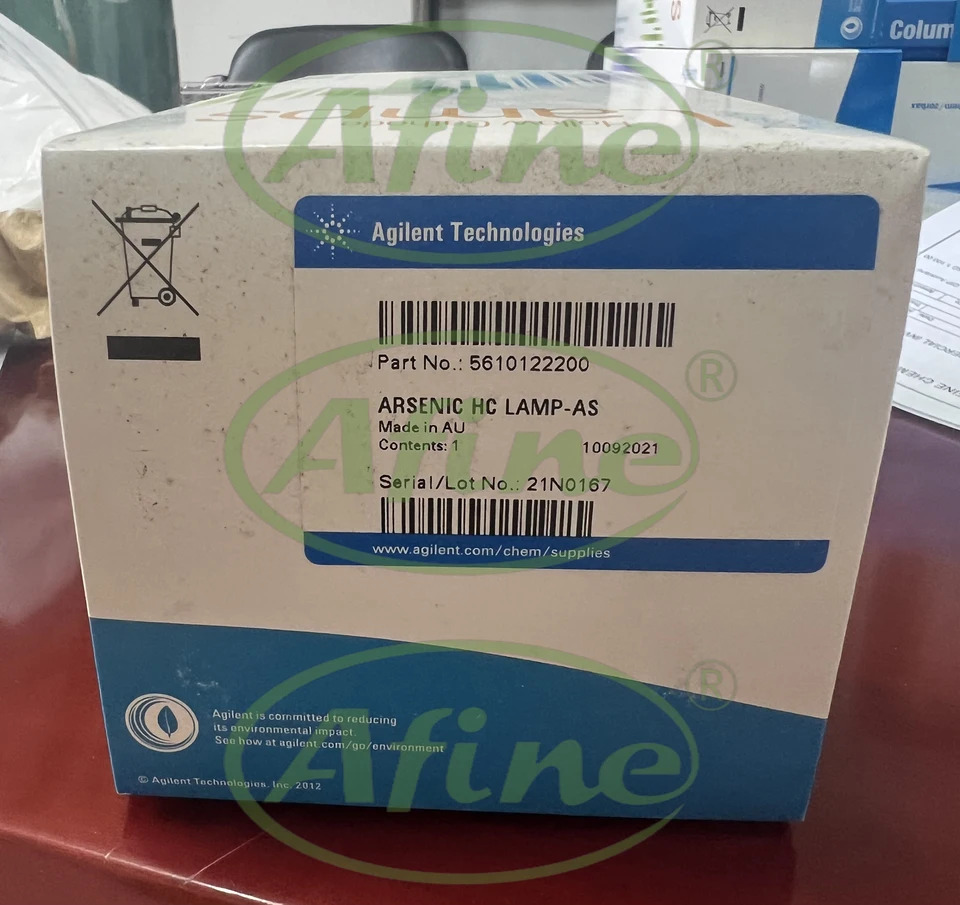 AFINE Agilent 5610122200 코드되지 않은 비소 As 단일 요소 음극 램프