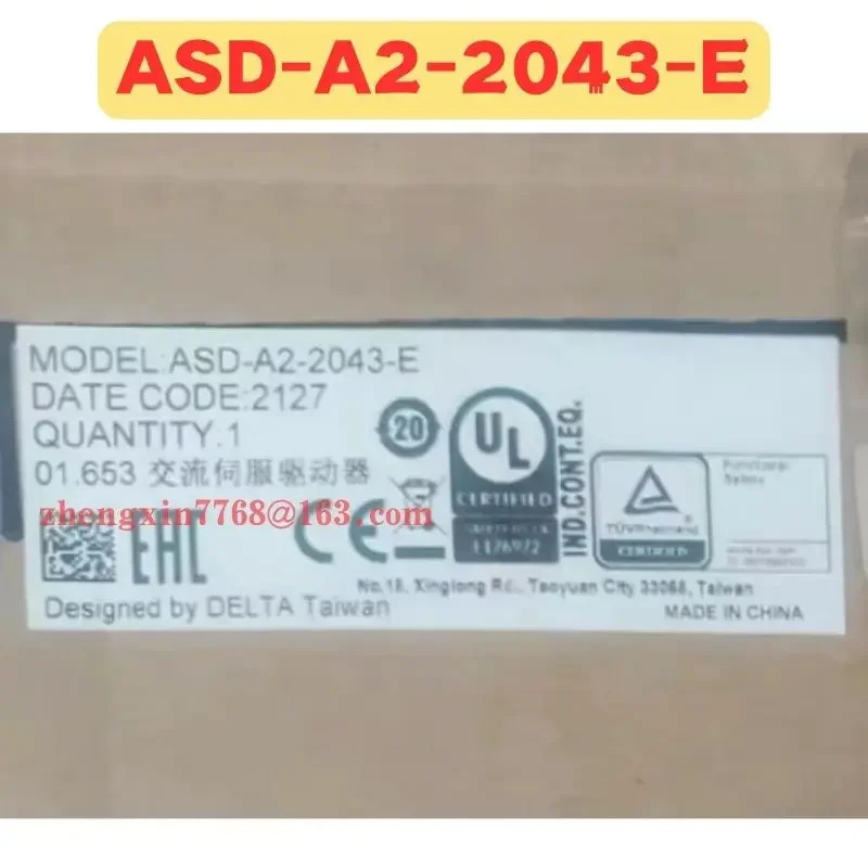 오리지널 ASD-A2-2043-E 서보 드라이브 ASD A2 2043 E 신