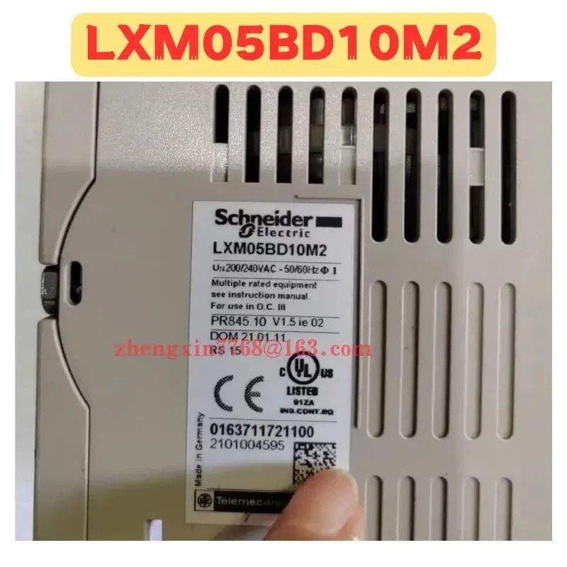 리퍼 주파수 변환기 정상 기능 완료 LXM05BD10M2