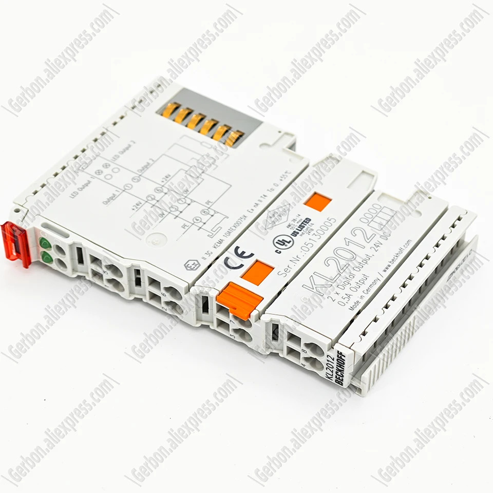 Beckhoff KL2012 터미널 2 채널 디지털 출력 24 V DC 0.5 A 신