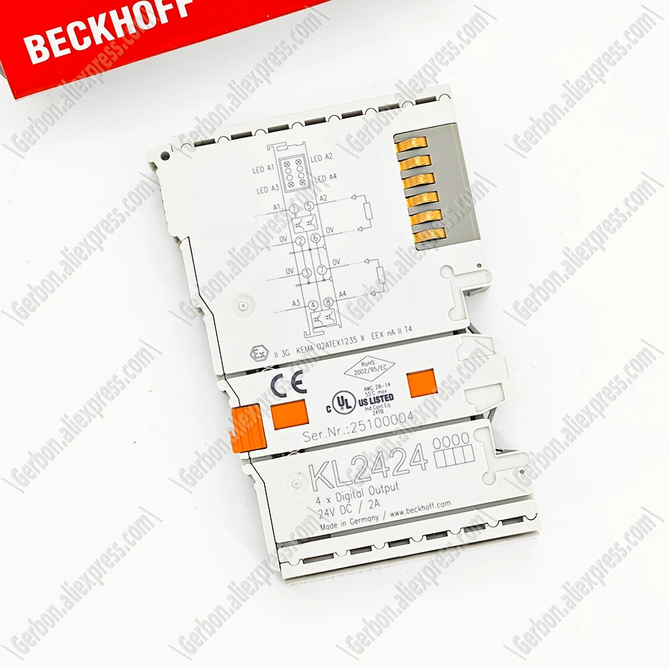 Beckhoff KL2424 터미널 4 채널 디지털 출력 24 V DC 2 A 신