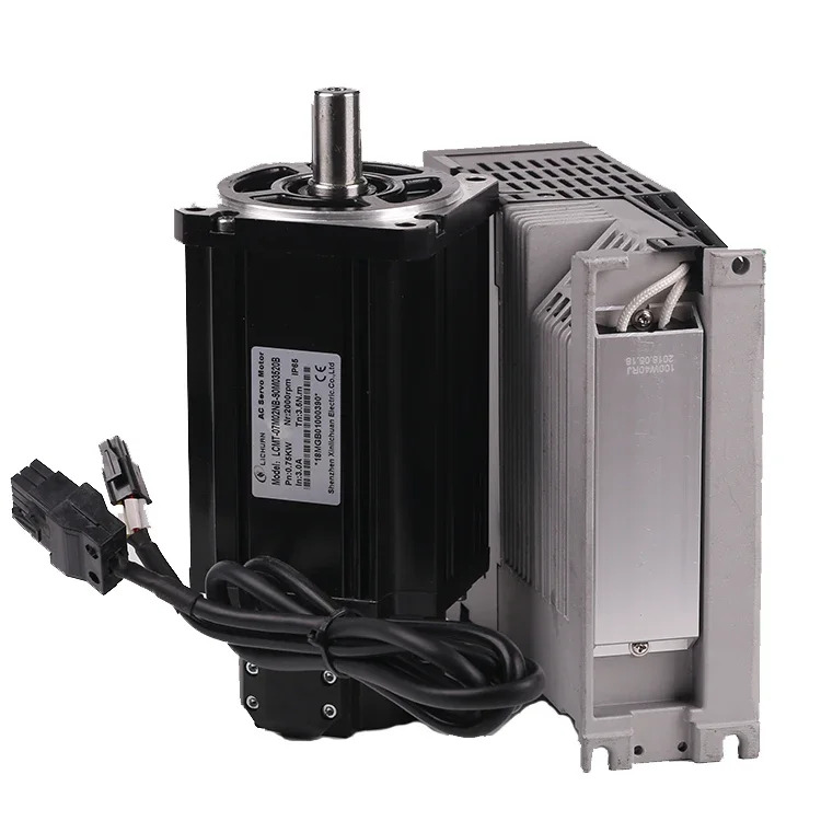 AC 서보모터 750W 220v 80ST-M02430 90ST-M02430 2.4Nm 3000rpm 드라이버 A1-SVD15 전원 케이블 인코더 신