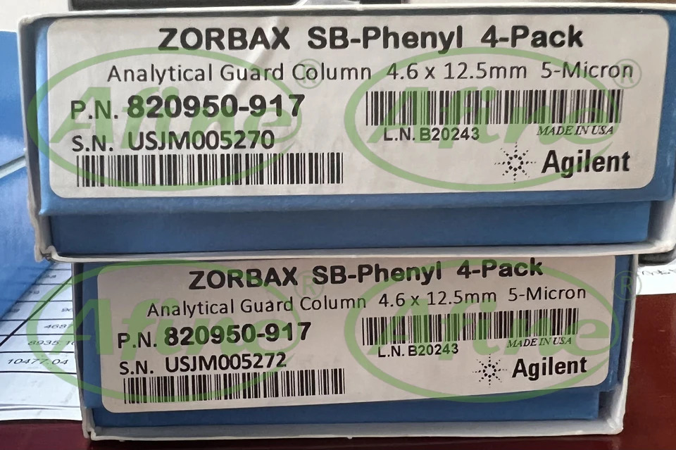 AFINE Agilent ZORBAX 급속 분리 럼 820950-917 820950-9154.6x12.5mm 5 m 400 bar ZGC 4/bag 3.5