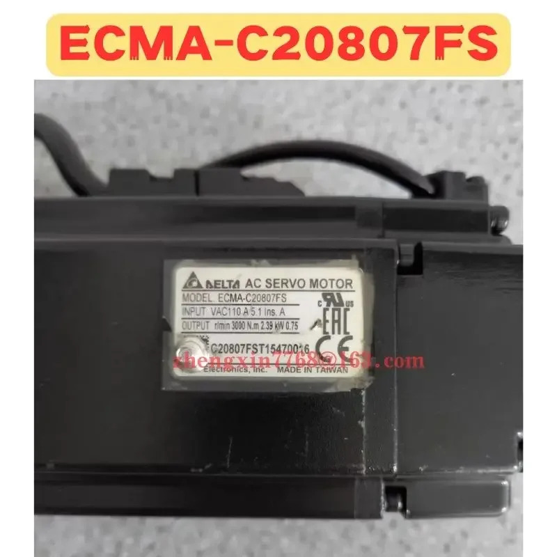 리퍼 서보모터 ECMA-C20807FS ECMA C20807FS 정상 기능 완료