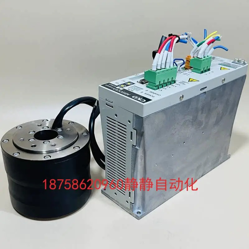 CKD 서보 다이렉트 드라이브 모터 DD 인덱싱 AX2006TS-X703173 AX9000TS-U2 세트