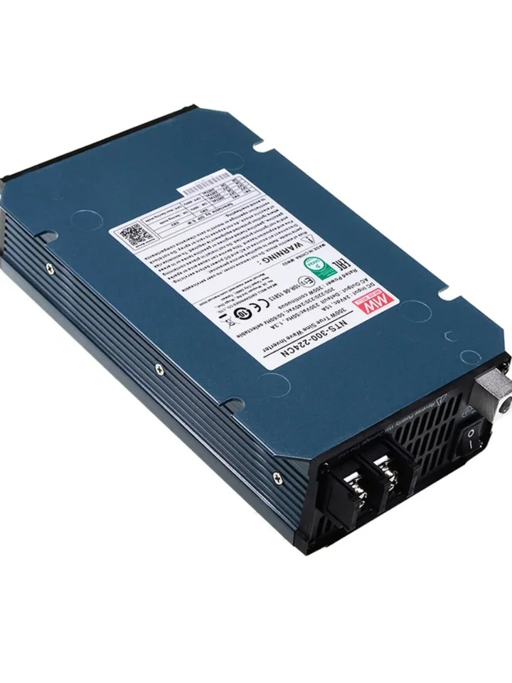 NTS Mingwei 전원공급장치 300W 사인파 CN/UN/EU 인버터 212/224/248 12V24V48-220