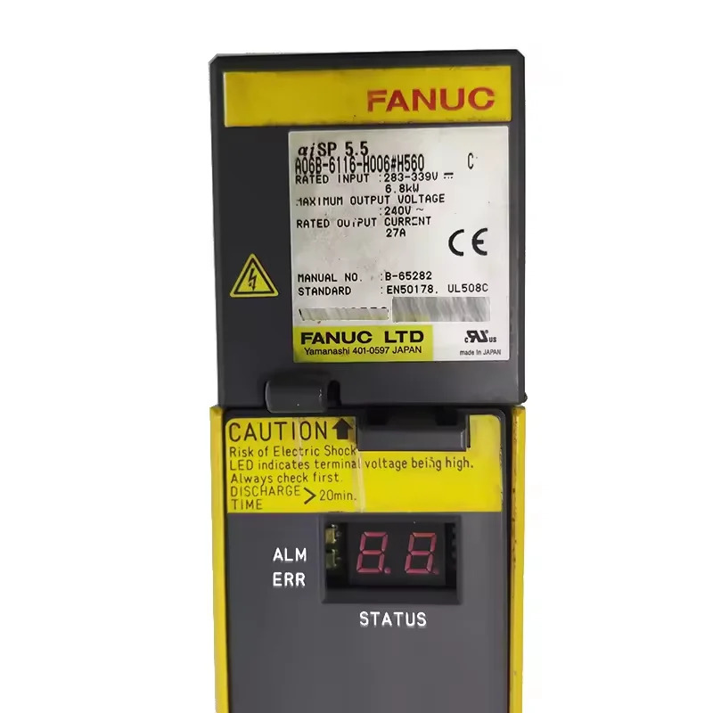A06B-6116-H006 Fanuc 서보 드라이브 모듈 리퍼 OK A06B 6116 H006