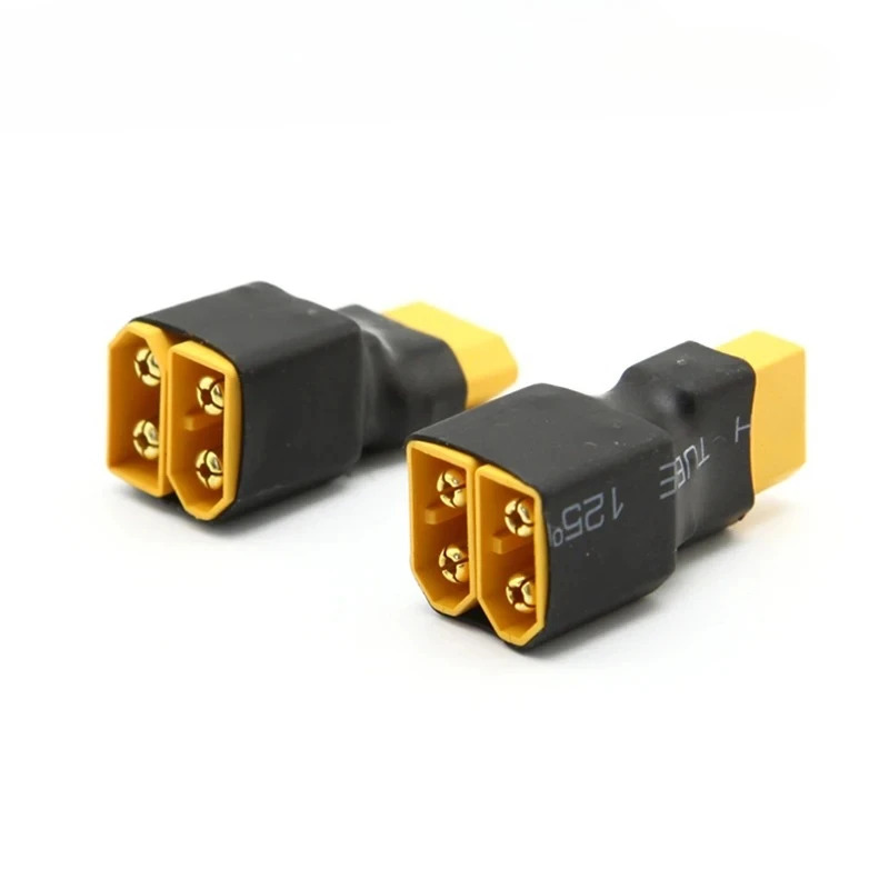 10PCS 항에어 모델 어댑터 XT60 XT90 T-플매트 카펫 러그 시리즈 병렬 플매트 1 암-2 수