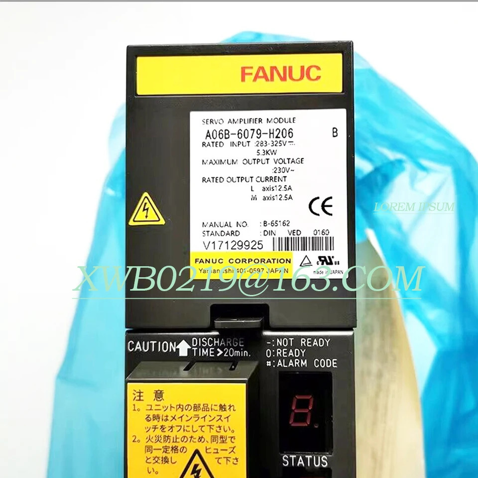 오리지널 A06B-6079-H206 드라이버 보드 A06B 6079 H206 신