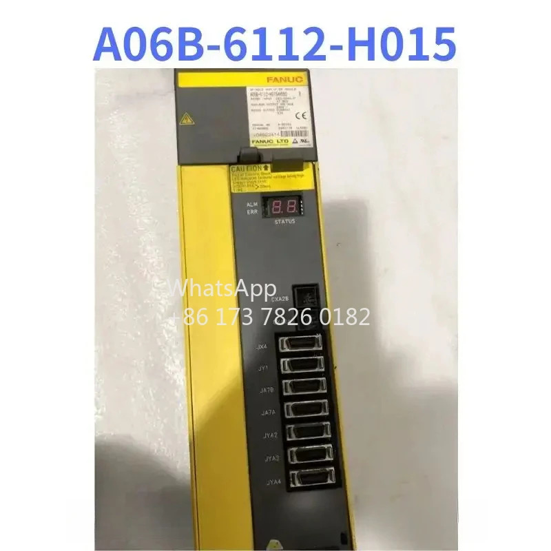 A06B-6112-H015 리퍼 드라이브 작동 기능 OK