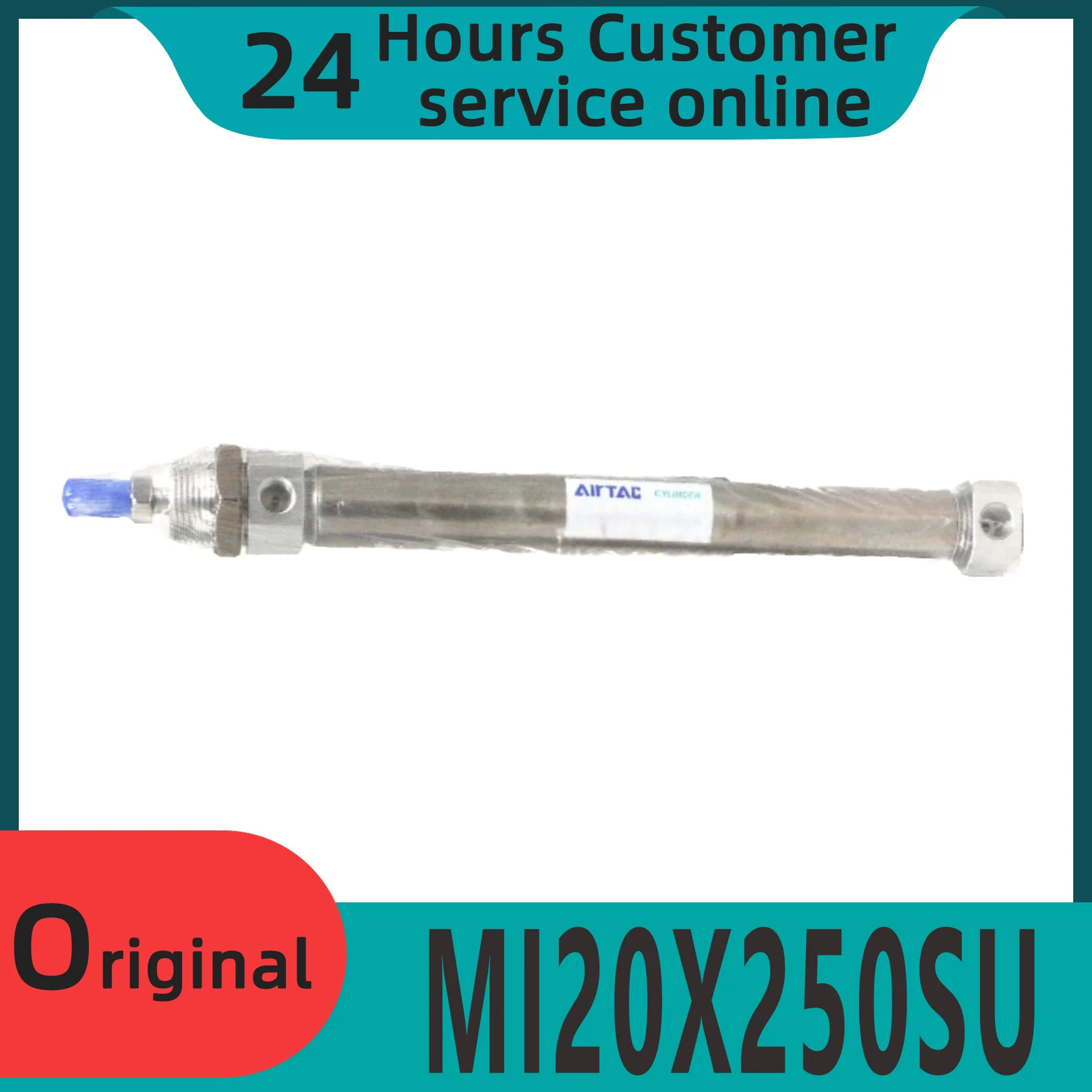 스테인레스 스틸 미니 실린더 MI20X250SU MI20X300SU MI20X350SU MI20X400SU MI20X450SU MI20X500SU 신