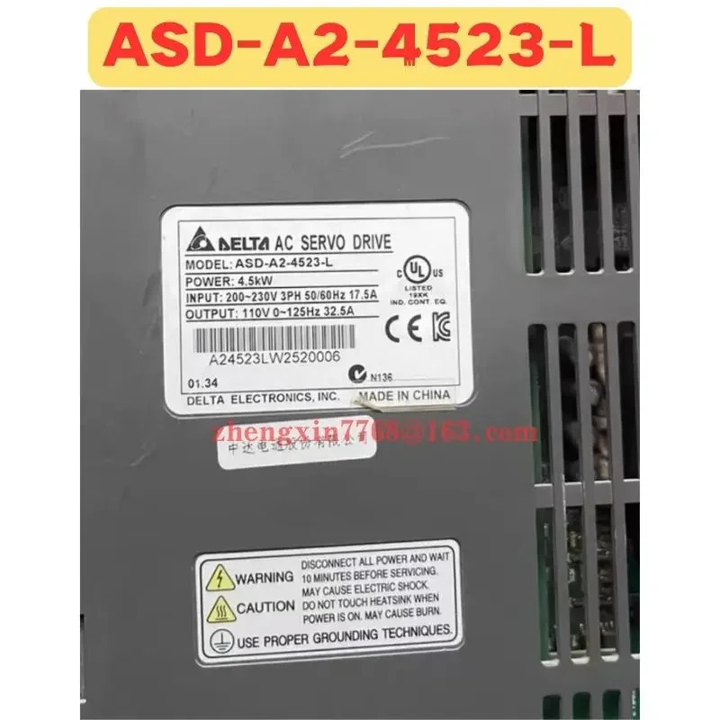 리퍼 서보 드라이브 ASD-A2-4523-L ASD A2 4523 L 정상 기능 완료