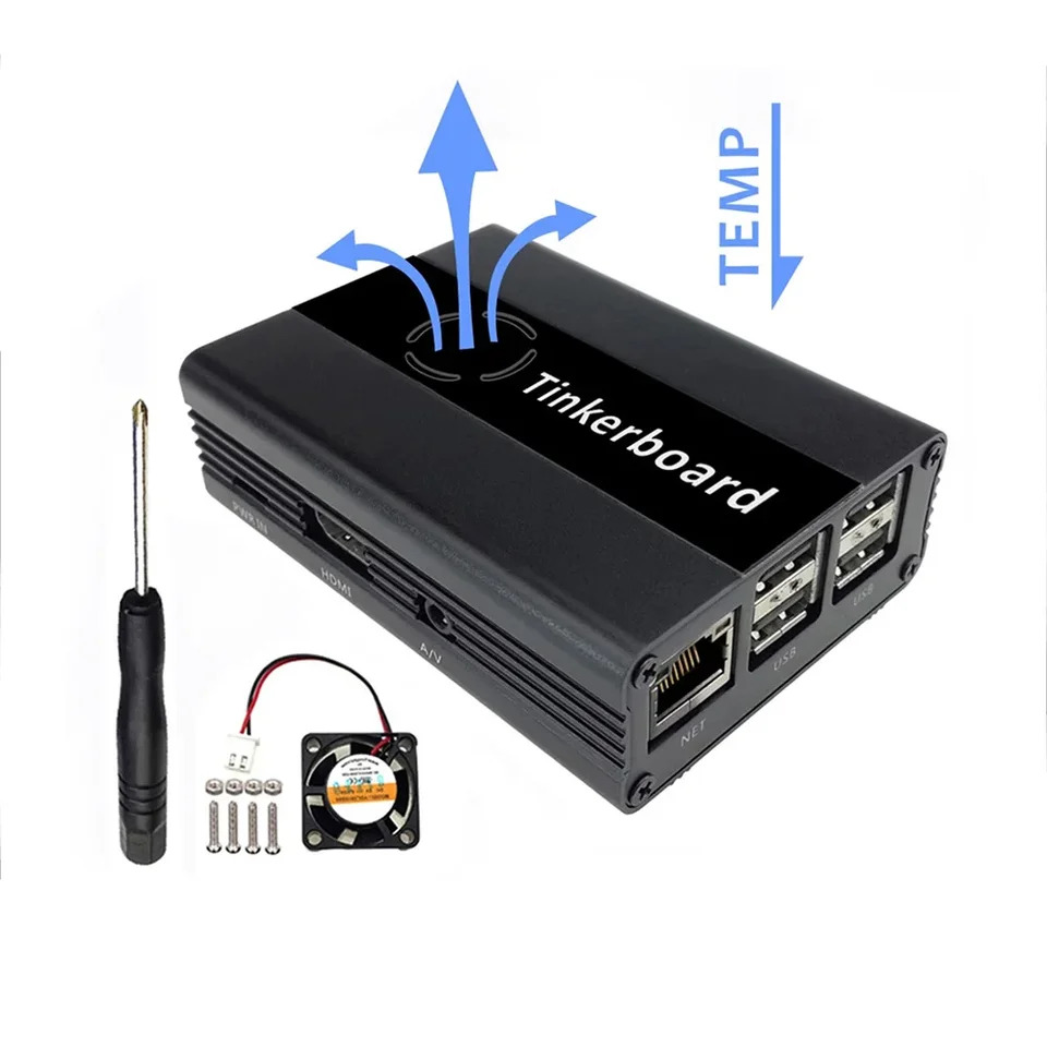 SBC 팅커 보드 S RK3288 SoC 1.8GHz 쿼드 코어 CPU 600MHz Mali-T764 GPU 2GB LPDDR3 16GB eMMC