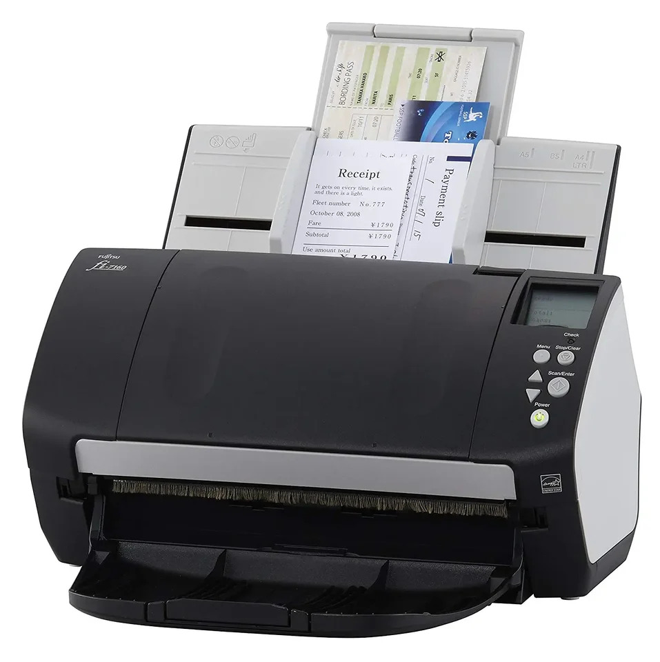 Fujitsu Fi-7160 산 이시트 Fed ADF 문서 스캐너 USB 2.0 기계