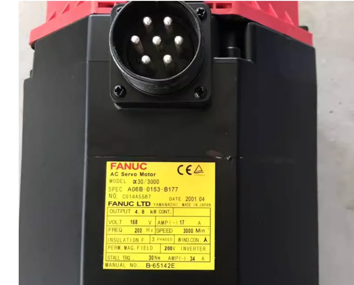 A06B-0153-B177 Fanuc 서보모터 Ok A06B 0153 B177 리퍼 완료