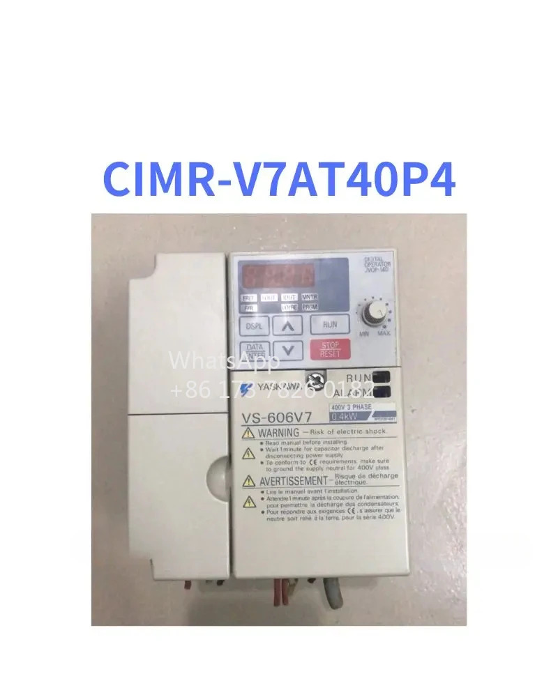 CIMR-V7AT40P4 리퍼 VS-606V7 인버터 0.4kW 기능 OK