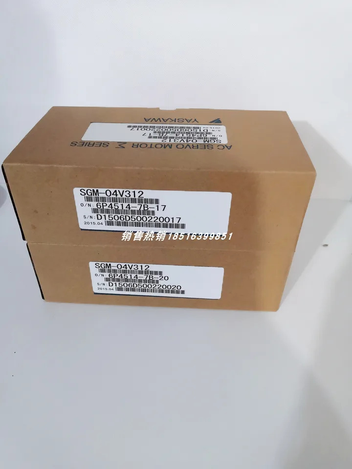 Yaskawa 서보모터 오리지널 포장 SGM호환-04V312 SGM호환-04V312B
