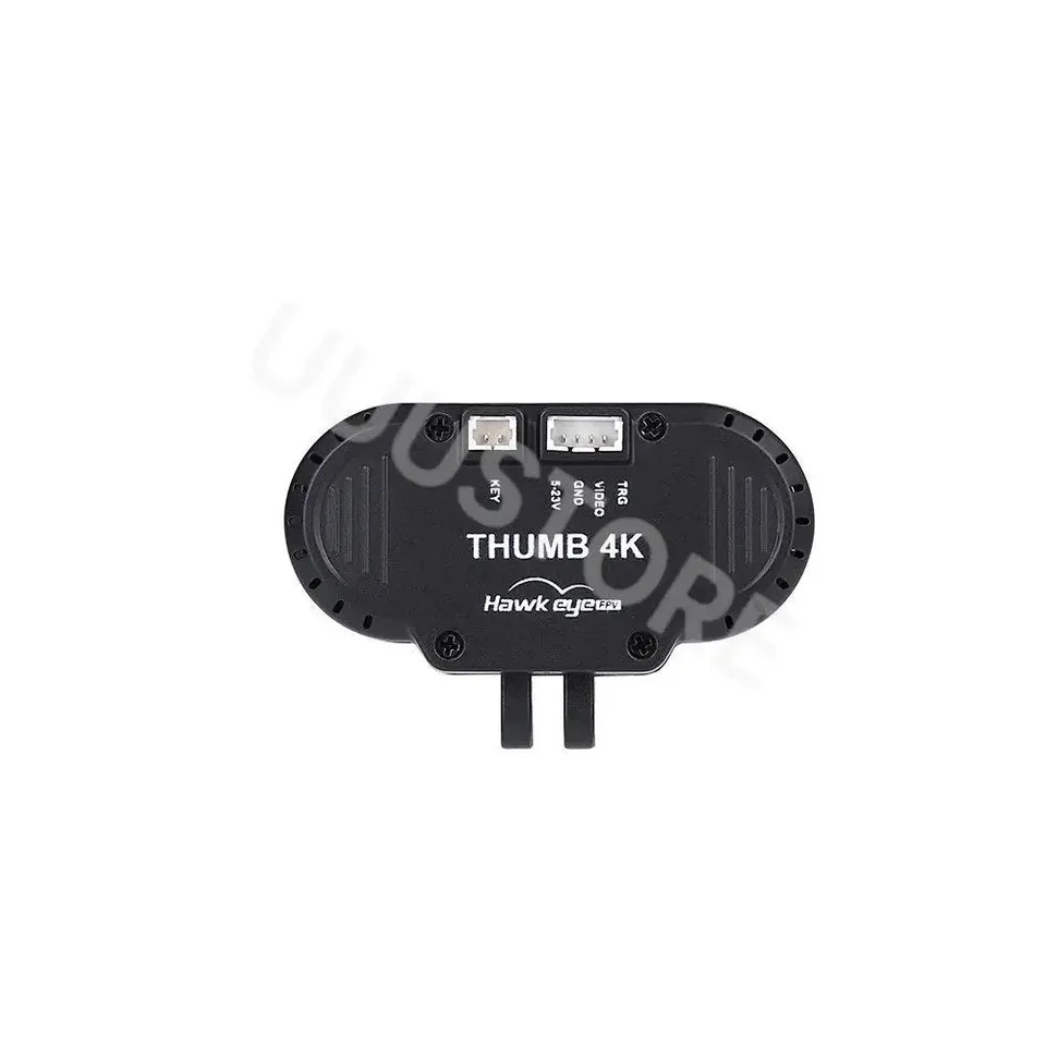 Hawkeye Thumb 4K HD FPV 카메라 자이로 플로우 지지대 원격 녹화 RC 레이싱170 도 FOV 15.5g