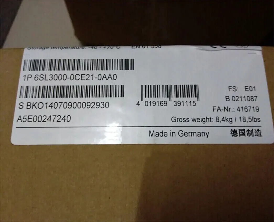 6SL3000-0CE21-6AA0 6SL3000-0CE22-0AA0