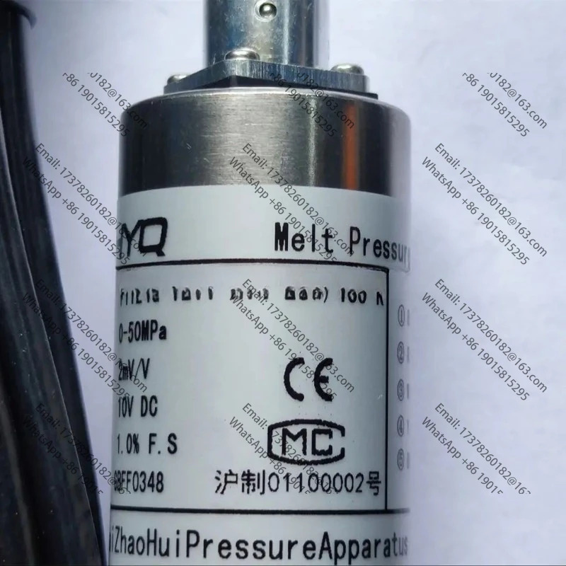 ZHYQ PT124 G121T50MPa M14230/460K 길어진 막대 유연용융 압력 변환기 출력 2mV/V