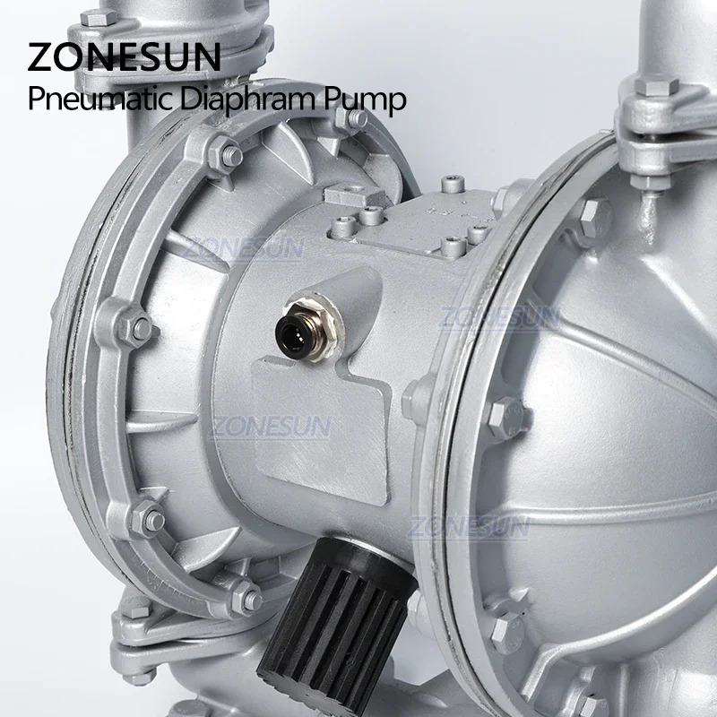 ZONESUN ZS-QBY-K25 미니 에어작동식 공압 펌프 다이어프램 워터