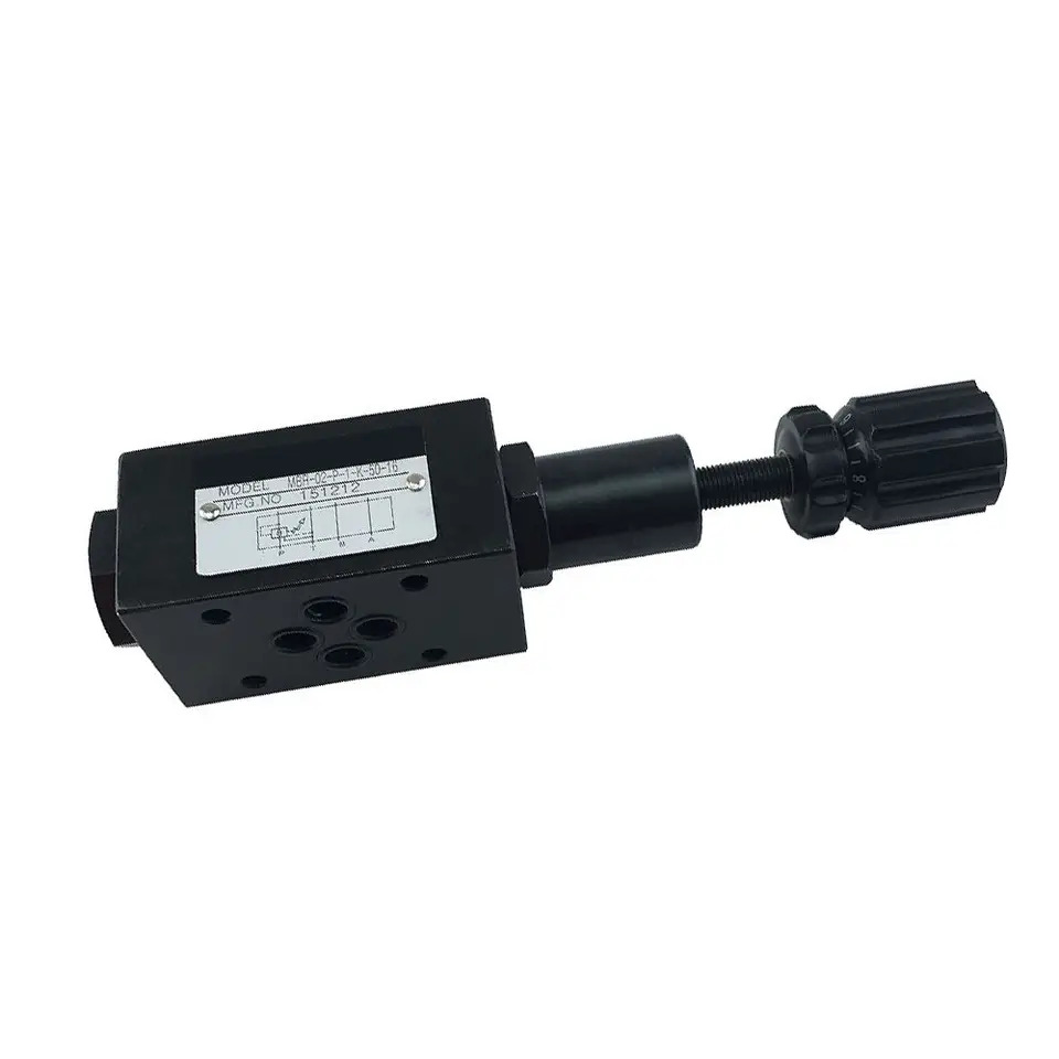 MBR-02-P1-K-51 MBR-02-P2-K-51 MBR-02-P3-K-51 유압 스테이션 압력 제어 릴리프 밸브
