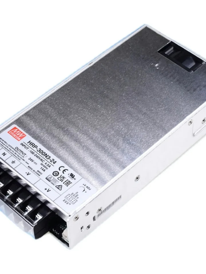 HRP-300N3 Mingwei 스위칭 전원공급장치 PFC 모터 피크 전력 350% 300W 12V 24V 36V 48V