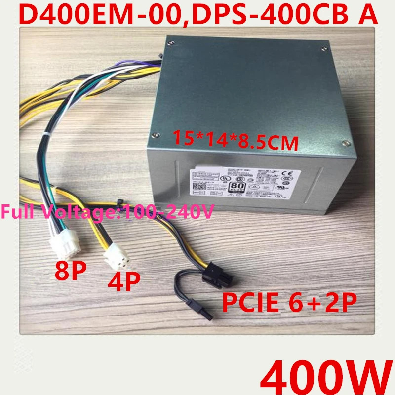 델 3020 7020 9020 3620 1700 8 핀 400W 전원공급장치 D400EM-00 LX400EM-00 DPS-400CB A H290AM-00 HU290EM-01 PS