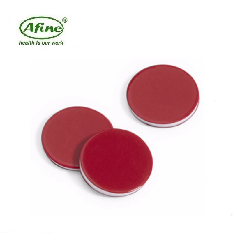 AFINE Agilent 5182-0729 셉타 스크류 탑 캡인증 PTFE/화이트 실리콘/레드 PTFE 100/pk 9mm2ml