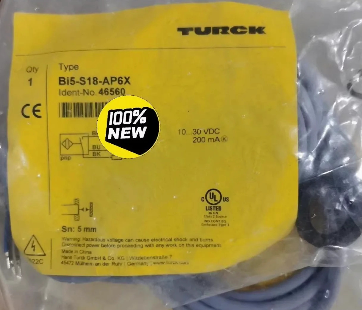스위치 TURCK BI5-S18-AP6X