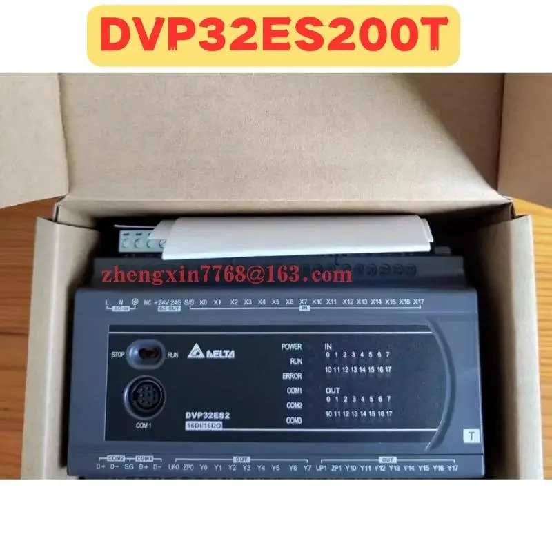 오리지널 DVP32ES200T PLC 모듈 신