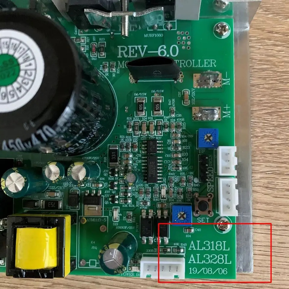 트레드밀마더보드 모터 컨트롤러 AL318L AL328L REV-6.0 PCB 신