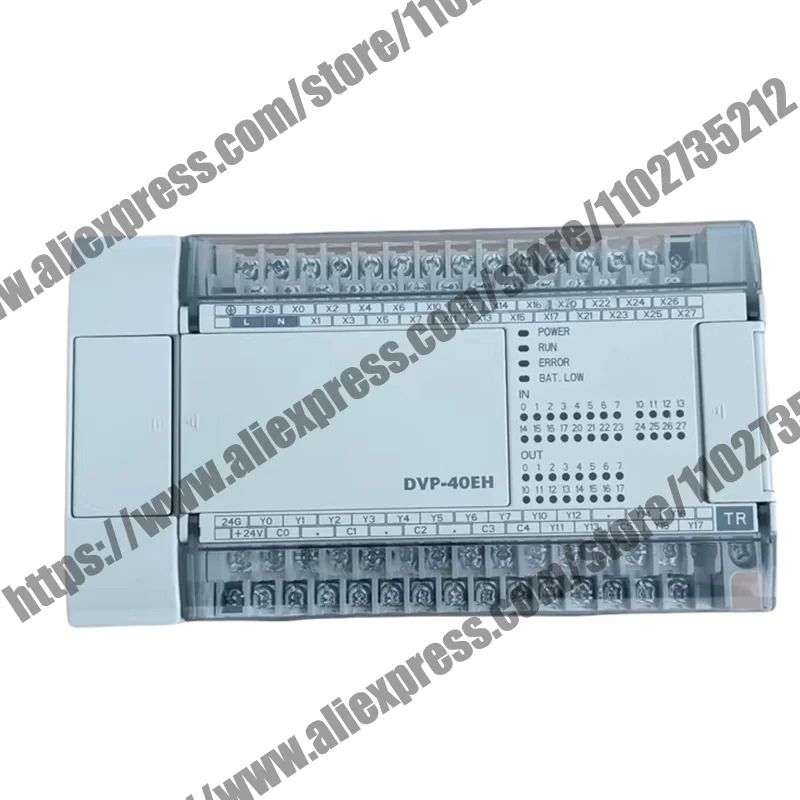 원본 DVP40EH00T3 PLC 모듈