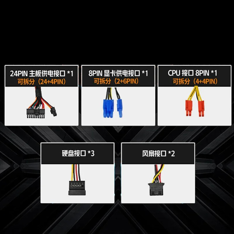 스피드 크루저PSU 비 모듈식 SFX 등급 600W 500W 전원공급장치 SF-600W SF-500W 신