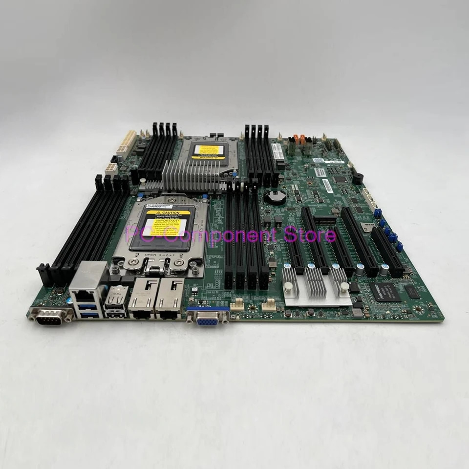 EPYC 7001/7002 시리즈 프로세서슈퍼마이크로 마더보드 내부 NVMe 포트 PCI-E 3.0x4 H11DSi-NT 신