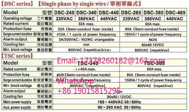 DSC-440 FOTEK 단상 디지털 전력 조정기 원본