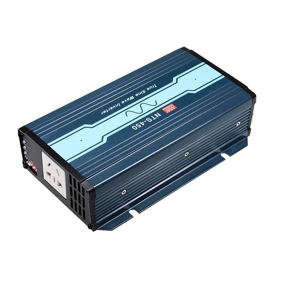 대만 Mingwei 전원공급장치 NTS-450-112US 450W 12V 110V 사인파 차량 인버터