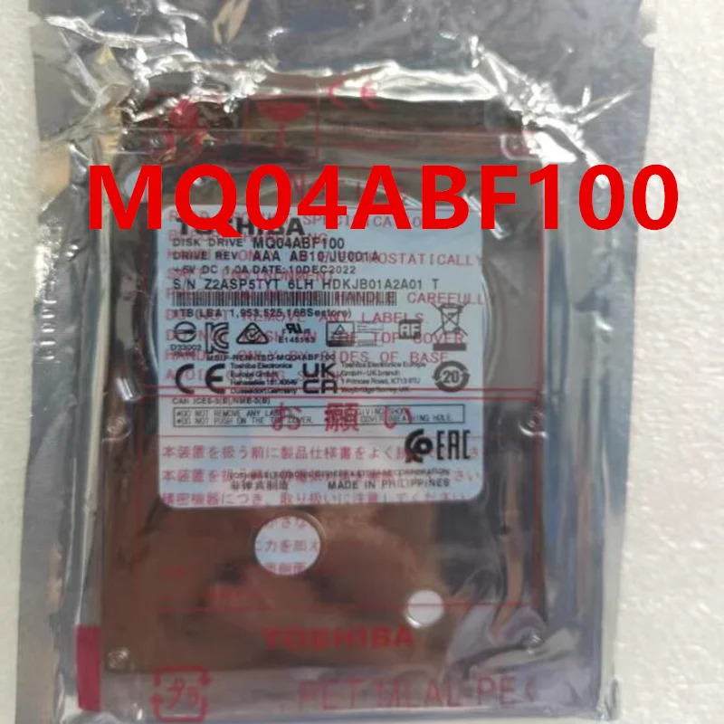 도시바호환오리지널 하드 MQ04ABF100 1TB 2.5 인치 SATA 5400RPM 64MB