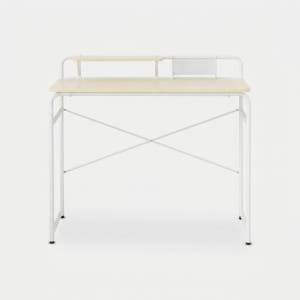 OLLSON 책상 980x460x890mm, 화이트 7244.0613 솔직 후기 | 실제 배치 사진 포함 - 상품 이미지 1