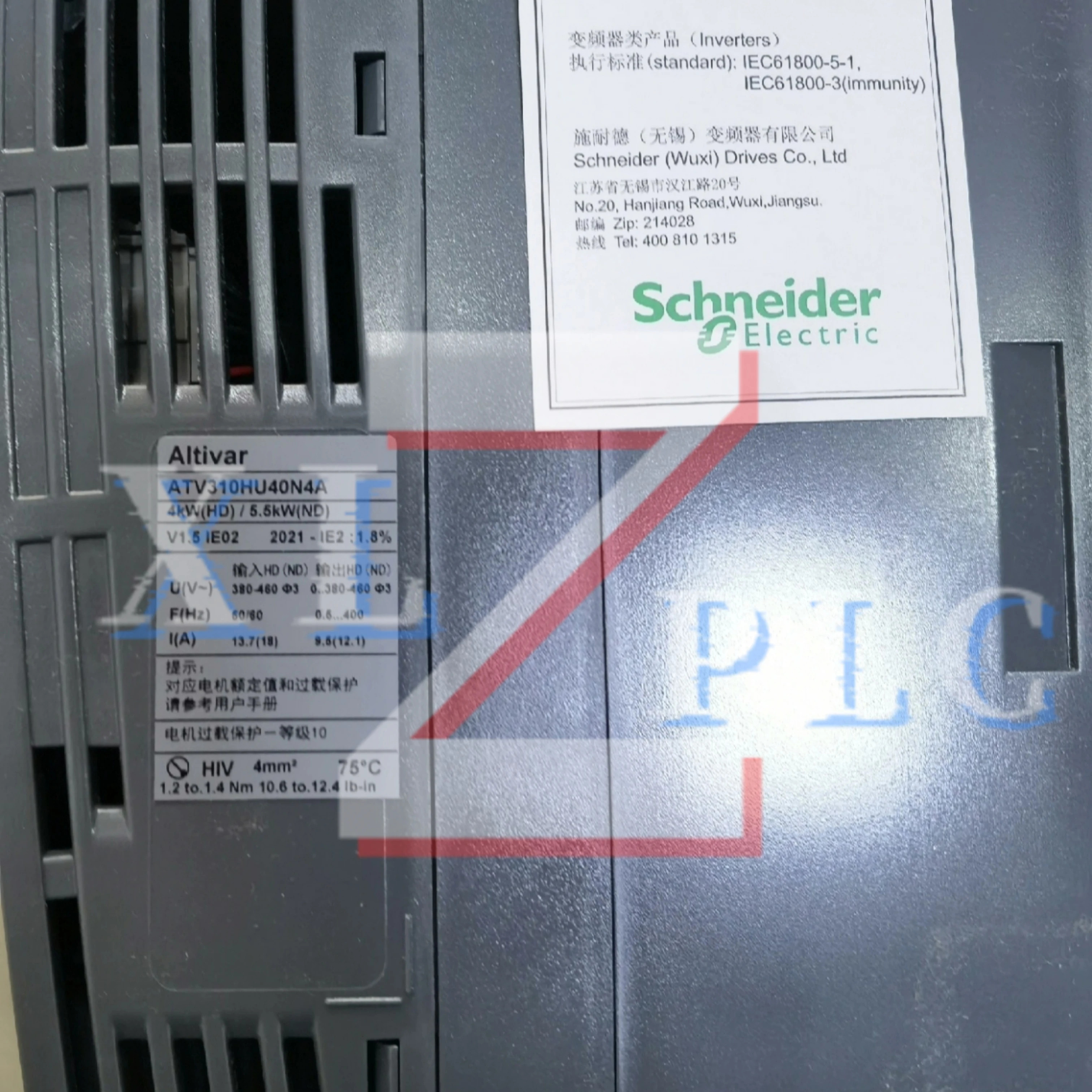 주파수 변환기 원본 ATV310HU30N4A 380-460V 3KW ATV310HU40N4A 4KW ATV310HU55N4A