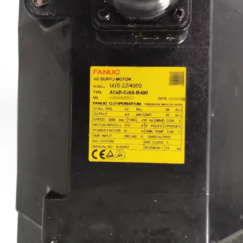 A06B-0265-B400 Fanuc 서보모터 리퍼 완료 Ok A06B 0265 B400