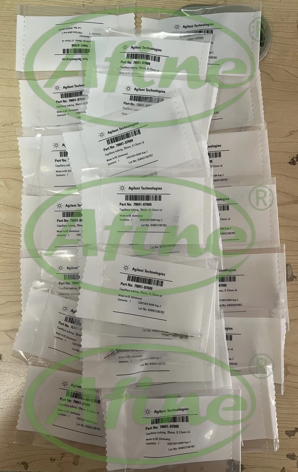 AFINE Agilent 79841-87609 모세관 스테인리스 스틸 경질 튜브 0.12x35mm
