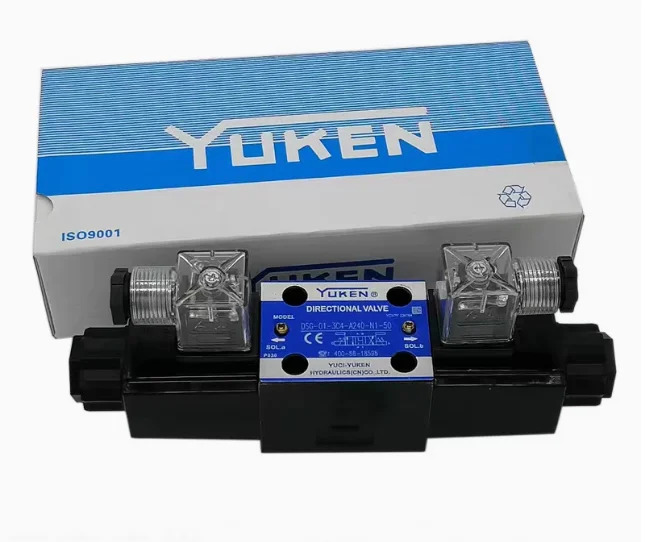 YUKEN 유압 솔레노이드 방향 밸브 DSG-01-3C4-D24 DSG-01-3C4-A240 DSG-01-3C5-D24 DSG-01-3C5-A240 DSG-01-3C6-D24 D