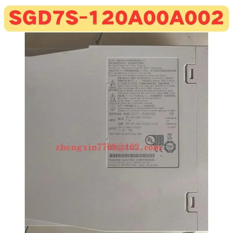 리퍼 서보 드라이브 SGD7S-120A00A002 정상 기능 완료 SGD7S 120A00A002