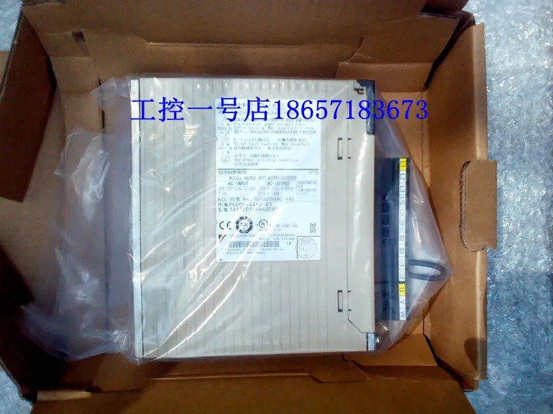 오리지널 일본 Yaskawa 서보 드라이브 통신 명령 SGDV-R90A11B 11A 포장
