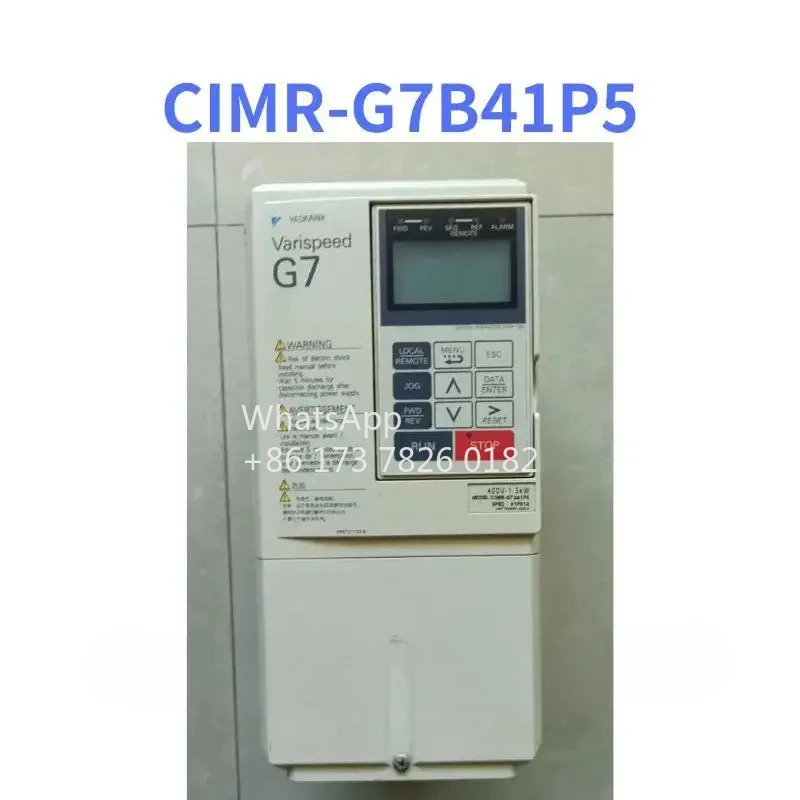 CIMR-G7B41P5 리퍼 G7 시리즈 인버터 400V 1.5kW 기능 OK