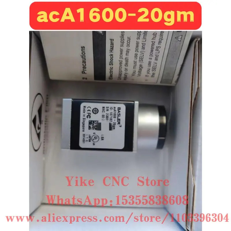 오리지널 acA1600-20GM호환 산업카메라