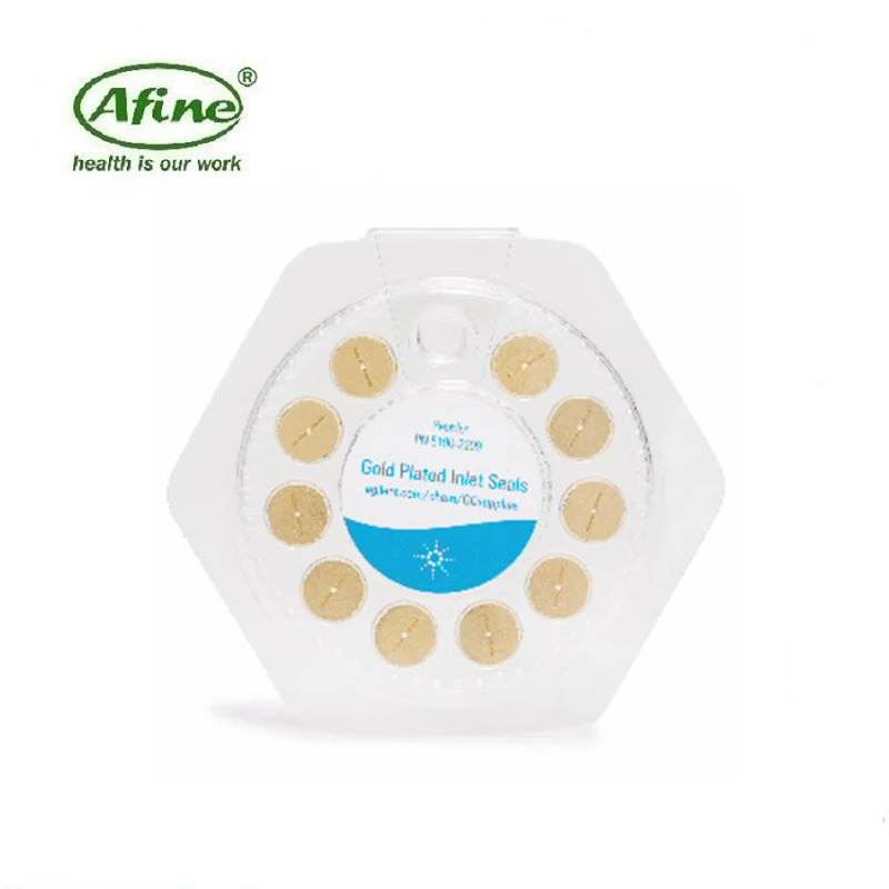 AFINE Agilent 없는 입구 골드 씰 GC 5190-2209 금도금 와셔 10/pk