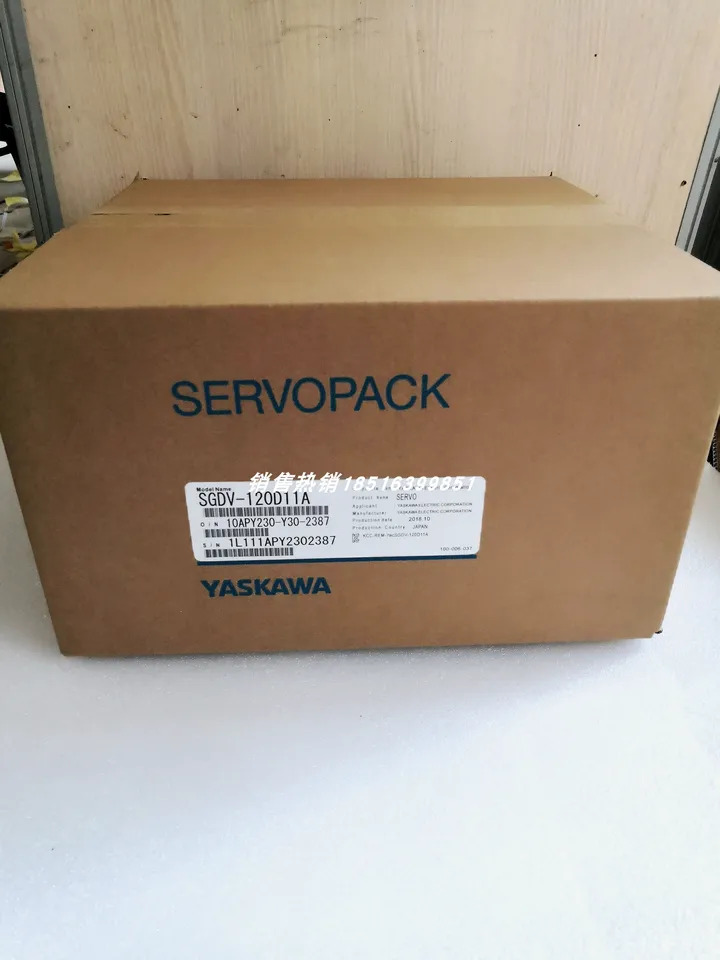 Yaskawa 서보 드라이브 포장 SGDV-120D11A/SGDV-120D11A00200